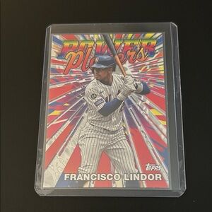 Francisco Lindor 2025 Topps Power Players #PP-11 New York Mets